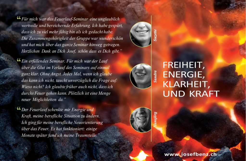 Freiheit, Energie, Klarheit